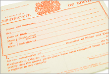 Passport Applications & Birth Certificates